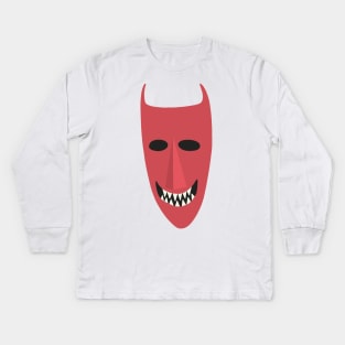 Lock Mask-The Nightmare Before Christmas Kids Long Sleeve T-Shirt